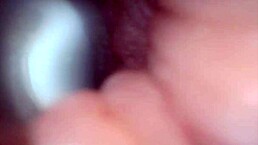 endoscope zooms on penis's super sensitive spots close-up