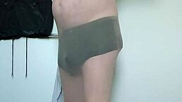 hey carmen tries full body nylon fun