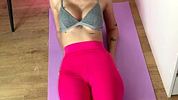 Roommate Fucks My Ass During Yoga Workout?