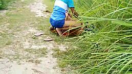 sexy indian wife takes hardcore anal doggystyle at the ranch