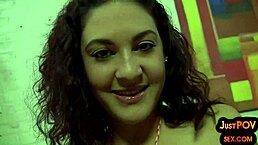 SMALL TITS TEEN SUCKS AND FUCKS BF IN POV!