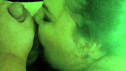 Sri Lankan bbw housewife slut Kandy Kane deepthroats cock with huge homemade tits