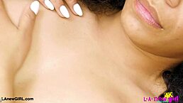 damn hot brunette model bares petite milf curves!