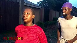 Sports girl with huge ebony ass and big natural tits loves wild sex!