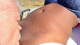 we fuck passionately in eden's garden almost getting caught