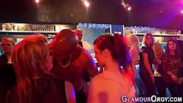 party slut starts banging one black guy then whole crew joins for outdoor gangbang orgy handjobs and blowjobs everywhere