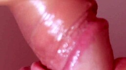 Japanese wife caught cheating sucks monster cock close-up!