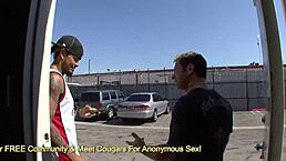 I love watching spanish babe ann marie rios gag on cock before that messy facial cumshot explosion.