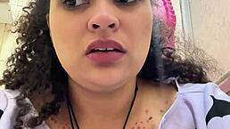 gassy lactose intolerant latina bbw chubby brunette farts huge on toilet homemade