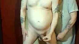 😈 gf kelly makes me cum huge while blindfolded naked on cam!! 🤤💦