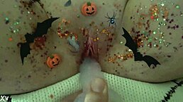 halloween cosplay wet pussy solo fingering got you hard