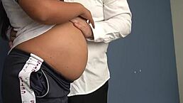 best pregnant college girls creampied after class in taboo classroom orgy!