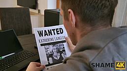 camilla's big natural tits shake in hot dorm creampie sex