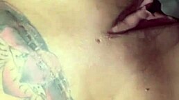 wanna see this tattooed redhead milf pay the driver with her big pussy creampie?