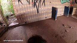 abandoned roadside restaurant turns into wild public dread hot anal adventure