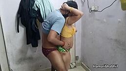 Desi bhabhi in pink silk saree gets fucked hard you like?