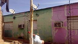 Neighbor can't resist my huge latina ass in short dress flashing curves