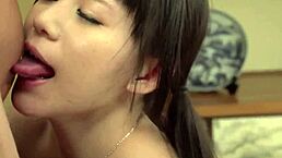 marie konishi messes up her shaved pussy in wild jav cosplay mess