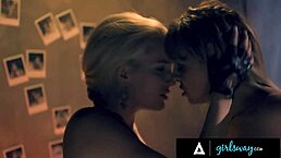 Girlsway Big Tits Milf Cherie Deville Pounds Hot Kenna James Rough