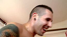 blonde milf mom bounces curvy ass on fat cock in fishnets 🛏️💦