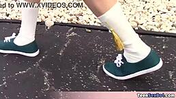 cute petite xs teen sells cookies and pussy today!