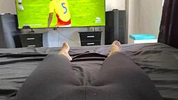 colombia match got me fingering juicy latina pussy in toilet shorts