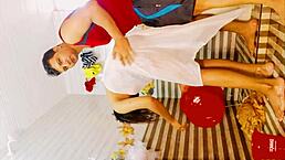 husband pounds wife's wet pussy hard in bedroom rumpa21