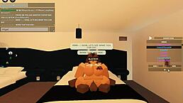 blacked roblox whore rides monster bbc doggystyle with rough anal gape