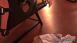 oops cheating british milf sonia shows off huge hooters