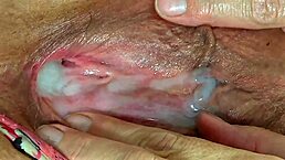 BBW老奶奶黑屌内射特写滴精满吞手撸喷射