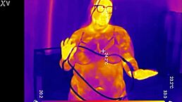 first time locked in chastity... thick bbw ass fingered then 2 huge plugs shoved deep thermal pov