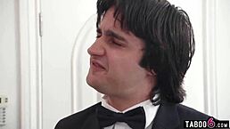 fresh irish bride cheats at wedding party with gangbang double penetration interracial big cocks