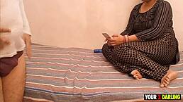 stepmom's truth or dare game with stepson ends in wild doggystyle fuck