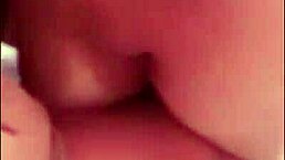 pussy stuffed with cum and moaning ass i'm your little slut