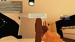 blacked roblox whore rides monster bbc doggystyle with rough anal gape