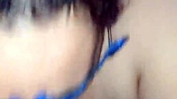 wanna gulp this hairy latina's huge tit milk load?