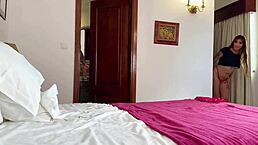 Oops, stepbro fucks stepsis thinking she's gf, cums all over! 😲🍆💦