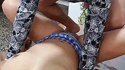 Old Man Pounds Young 18+ Latina Student Skirt