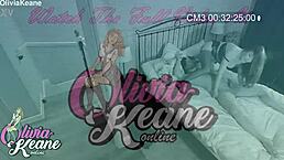 whoa 18yo rims stepdad's ass in lingerie play!