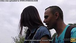 Hunt4k Buys Stranger's Wife for HD Pickup Fuck in Mall