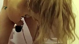 I'm the french slave in my toilet milking auto session