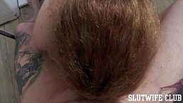 pov karla rose gags on brutal deepthroat begs for facial cum!