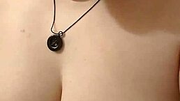 tomboy strips rips clothes for shower tub orgasm play