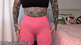 Big Tits Milf Melody Radford Gym Tights Try On Haul Bedroom