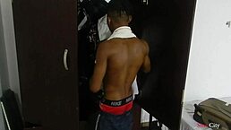 my boyfriend wanted to travel but i fucked him hard to stay... oops spilled cum everywhere