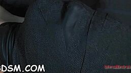 playgirl's tight cunt wrecked by nasty bdsm sex toys spanking