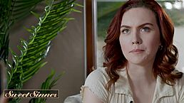 freya parker gags deep on stepbro nathan bronson's cock cowgirl style?