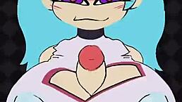 sky rides big cock to orgasm with titty fuck cumshot on huge tits and ass