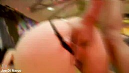 we gangbang this wet skinny blonde with big black cocks crazy!