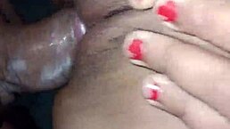 guy films close-up sex with screaming beautiful long-haired indian bhabhi wife in bedroom